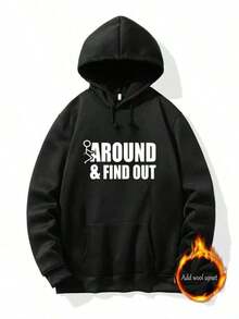 Men Outdoor Hoodies & Sweatshirts - Black - View 1