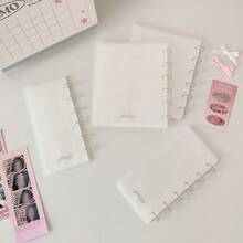 1pc Mushroom Shaped 4-Slot Photo Album, Student Idol Scrapbook Loose-Leaf Photo Album, Long Strip Photo Holder - Mushroom-shaped Photo Album - View 3