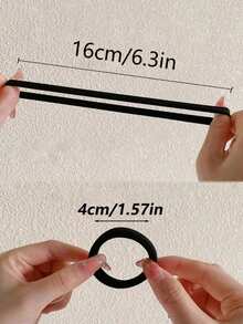 49/99/199 قطعة من ربطات الشعر الملونة والسوداء، أربطة شعر مرنة للغاية، أربطة شعر سكرانشي سوداء، ربطات شعر مطاطية ناعمة، إكسسوارات شعر للنساء، مميزة وعصرية، هدية مفكرة، ربطات وأربطة شعر، إكسسوارات شعر أساسية، مرونة عالية، غير ضارة، أربطة شعر عالية المرونة، ربطات شعر غير محكمة، أربطة شعر ذيل الحصان العالية، أربطة مطاطية، إكسسوارات شعر للنساء، حبال الشعر - متعدد الألوان - مشاهدة 9