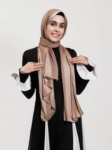 1PC Leopard Print Wide Stripes Scarf Shawls And Wraps Blanket Neckscarf Soft Lightweight And Fashionable For Daily Life Accessories Women Evening Dresses Party Travel Office Wedding Outdoor Travel Gifts - Multicolor - View 12