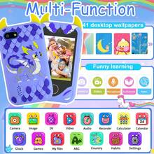 适合3-10岁儿童的智能手机玩具,双摄像头,2.8英寸触摸屏,丰富的游戏功能,附赠32GB存储卡,适合儿童教育学习,可爱又有趣,是完美的生日礼物。 - 彩色 - 查看 6