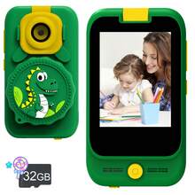 180° Flip Selfie Screen Kids Camera Toy, Multifunctional Touch Screen Girls Phone Learning Camera Toy, Suitable For 3-12 Years Old Boys And Girls - Green/Blue/Pink - Ideal Christmas, Birthday, Holiday Gift, Back To School Gift - S1 - View 18