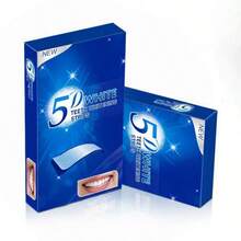 21套/42片 5D牙齿美白贴，深层清洁，清新口气，牙齿美白贴纸 - 凝膠 - 查看 4