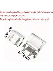 4/6-Piece Seamless Leg Adjuster Clips, Concealed Leg Adjusters To Prevent Pants From Dragging On The Ground, Secure And Discreet Fastening Method, Easy To Use Without Sewing, Suitable For Jeans And Trousers. - A - View 6