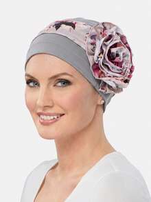 1pc Women's African Print Turban Hat, Suitable For Daily Use - Multicolor - View 18
