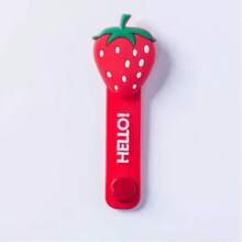 1个新款时尚卡通可爱水果造型耳机数据线收纳带，线缆整理器 - 彩色 - 查看 10