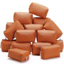 Cosmetic Storage Box & Rack - Orange Brown - View 8