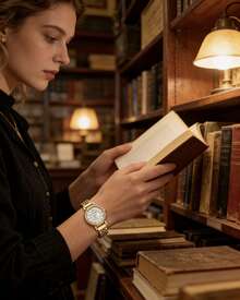 Anne Klein Women's Bracelet Watch, Classic Ladies Watch With Stainless Steel Strap, Women's Formal Watch, Women's Round Watch - Gold - View 2