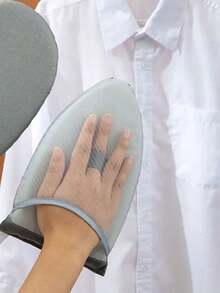 蒸汽熨烫耐热手套，防水防蒸汽手套带指环，家用熨烫海绵垫 - 彩色 - 查看 3