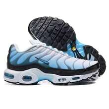 Imported Baltic Blue High Quality Functional Sports Shoes, Sole With Air Cushioning, Max Reflective Details, Durable And Comfortable, Various Colors. - White/Baby Blue - View 2