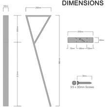 P-Shape Legs Set Of 4 - 34 Inch / 86cm Blk For Table Desk Console DT Ironcraft - Multicolor - View 5