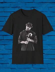 Nate Shirt_ Big Homie. Kurupt, Warren G, Dillinger, Dj Yella, Suge, Compton, Long Beach, South Central, Blood, Blue Rag - Black - View 1