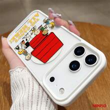Miniso Peanuts The Gang's All Here Group Design Phone Case Transparent Magnetic Shockproof Case Suitable For Iphone 17 Pro Max/17 Pro/17 Air/17/16/15/14/13/12/11/X/XS Pro/Pro Max Series Iphone 17 Pro Max Case Iphone 17 Pro Case Iphone 17 Case Stocking Stuffers The Girlfriend The Chosen Early Fall Fashion - 黑色 - 查看 4