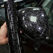 1 cuộn phim dán xe hơi sợi carbon rèn, decal trang trí xe hơi/xe máy cá nhân hóa, phù hợp với hầu hết các loại xe, thân xe, phim dán độ chế. - Một kích cỡ phù hợp cho tất cả - Xem 30