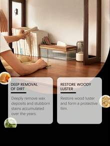 rayhong 蜂蜡家具护理及保养剂，木制家具翻新清洁抛光修复剂 - 液體 - 查看 3