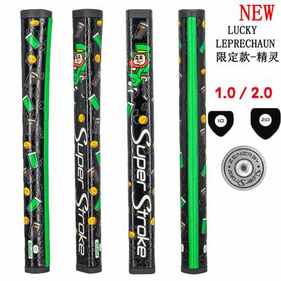 1pc New ZENRGY PISTOL Series GT1.0 2.0 Lucky Charm Golf Putter Grip