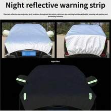 Thickened Cotton Velvet Car Cover, Sunshade, Snow And Rain Protection - Car Cover - View 5