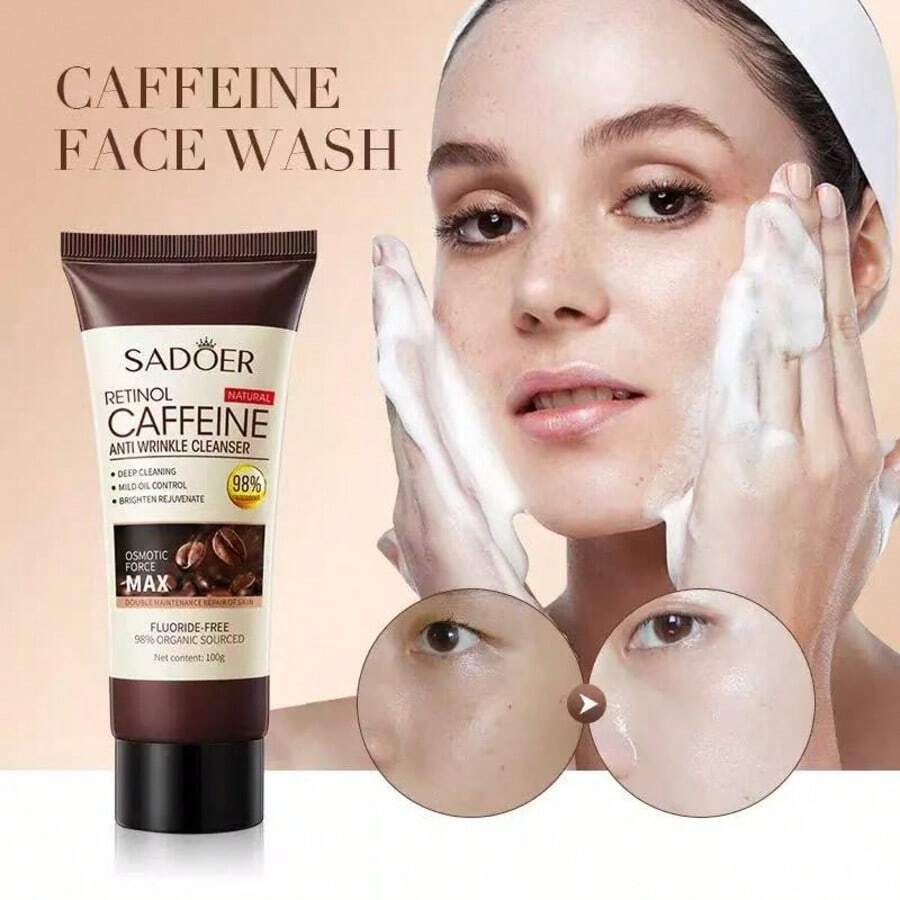 Limpiador facial de café SADOER 100 g - cafe - Ver 1