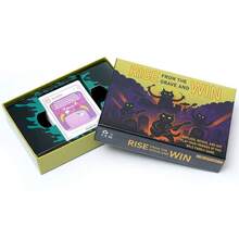 《复活与征服》——一款融合了墓地复活、隐藏牌组控制、僵尸复活系统、高互动性、虚张声势和冒险风险元素的生存策略卡牌游戏。紧张刺激的游戏体验，极具重玩价值的派对策略游戏。 - 黑色 - 查看 6