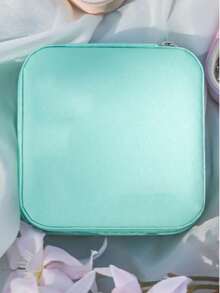 Hộp trang sức hoa văn sinh nhật thiết kế riêng, họa tiết hoa 12 tháng, hộp trang sức cá nhân hóa có gương, chữ cái đầu, hộp trang sức vuông bằng da PU khắc tên theo yêu cầu, hộp đựng nhẫn du lịch bằng da, hộp đựng trang sức thiết kế riêng, quà tặng Ngày của Mẹ cho phái đẹp, bạn thân. - Nhiều màu - Xem 15