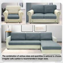 Universal Stretch Sofa Slipcovers For Sectional And L-Shape Couches - Durable And Anti-Slip Sofa Cushion Covers For Chaise Lounges - Multicolor - View 2