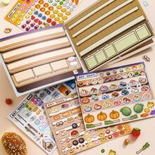 Bộ sưu tập sticker trang trí và tạo cảnh 3D thu nhỏ Pixel Shop Series, mô phỏng kệ siêu thị, sticker dán điện thoại, sticker tự làm giúp giảm căng thẳng, thích hợp làm quà tặng nhân dịp tựu trường và các dịp lễ. - Một kích thước phù hợp với tất cả - Xem 6