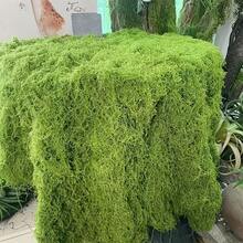 130g Mousse artificielle grande | 149,86 x 49,78 cm, verdure réaliste pour paysage intérieur/extérieur, décoration de jardin, décor de table, projets, facile à tailler, idéal pour les paysages naturels, l'embellissement de la maison et de la pelouse, texture réaliste - Vert clair - Voir 2