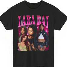 2026 Lara Raj Retro Tee - Katseye Merch - Tillbaka 5 - Visa 6