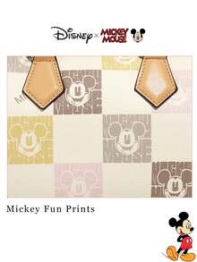 Disney Mickey Mouse Round Cylinder Crossbody Bag, Spring/Summer - Multicolor - View 11