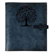 Álbum de fotos de 10.16 x 15.24 cm 200 fotos álbumes de fotos de piel genuino con espacio de escritura con 30 papeles de escritura viajes familia boda graduación sonido álbum de fotos de - Árbol del amor - Ver 4