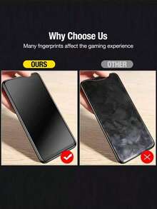 1 miếng dán màn hình cường lực chống nhìn trộm 6.9 inch cho iPhone 17 Pro Max, chống chói, chống bám vân tay, tương thích với ốp lưng, dễ dàng lắp đặt không bọt khí, vừa khít, phù hợp với các dòng 17 Pro Max/17 Pro/17 Air/16/15/14 Plus/13 Mini/12/11. - màu đen - Xem 4