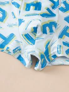 8条/包 男童游戏图案印花平角内裤 - 彩色 - 查看 5