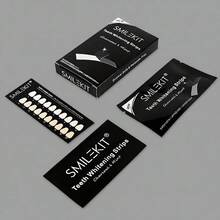 7对装活性炭美白牙贴，深层清洁，口腔护理，美白牙齿，清新口气，适合旅行和居家使用 - 凝膠 - 查看 4