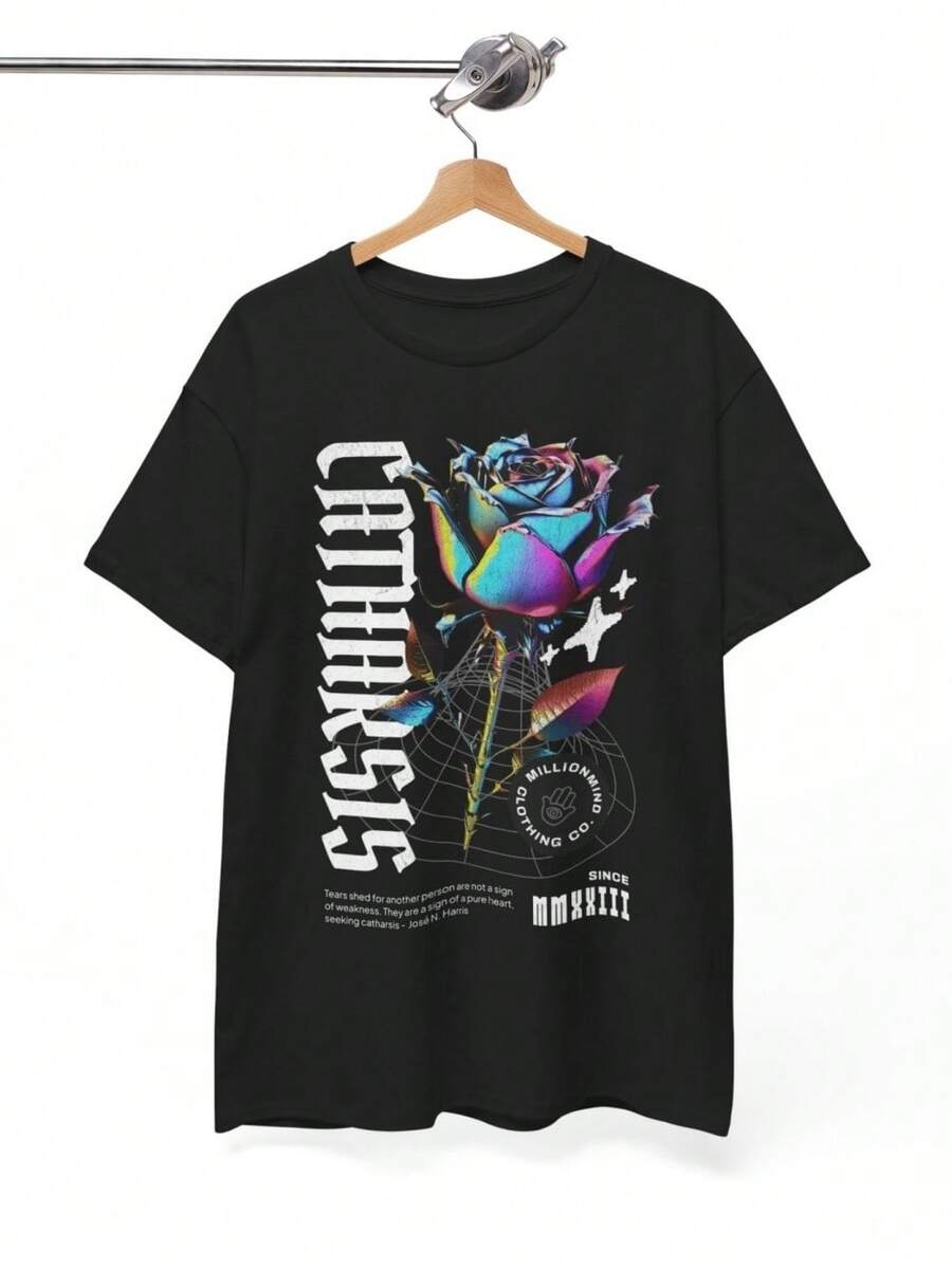 V35 Hip Hop Civil Regime  Wolves Inaka Gym Streetwear - Black - View 1