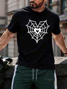 Camisetas talla grande para hombres - Negro - Ver 1