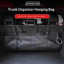 Car Trunk Organizer Hanging Storage Bag, Large Capacity Storage Pouch, Vehicle Cargo Holder - Storage Bag - View 1