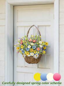 1/2/3/4 Bunches 19.7 Inch Artificial Daisy Flower Bouquet, High-Quality Silk Flowers, Flexible Iron Wire, Multi-Leaf Greenery, Maintenance-Free Faux Floral Decor, Suitable For Indoor/Outdoor Home, Garden, Patio, Sofa, Table, Wedding Decoration, Valentine's Day Gift - Multicolor - View 9