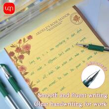 WQN 10支装绿色办公圆珠笔，0.5毫米绿色墨水；10个透明大容量文件袋，按扣设计 - 开学季 - 套裝 - 查看 4