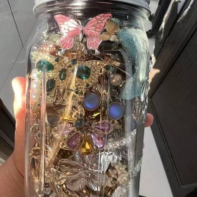 Mystery Jewelry Jar Multi-Style Jewelry Surprise Jar Perfect Gift For Best Friend Girlfriend