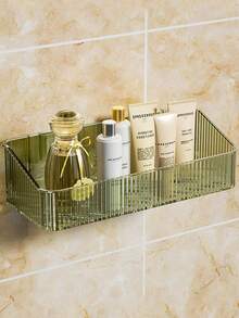 1 chiếc kệ đựng đồ nhà tắm cao cấp, giỏ đựng đồ treo tường cho nhà vệ sinh, bàn trang điểm, phụ kiện nhà tắm quà tặng Giáng sinh - Nhiều màu - Xem 8