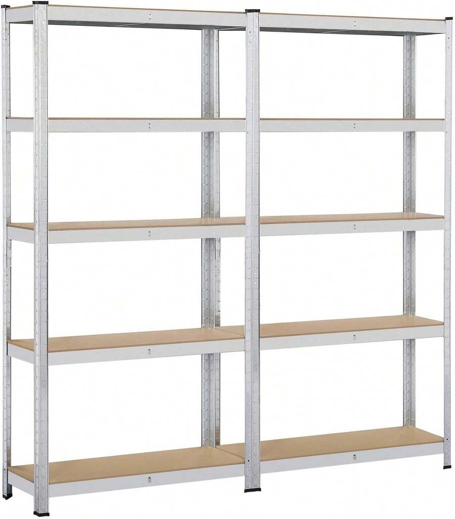 Garage Storage Racks - 2 X 180x90x30 cm - View 1