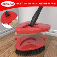 Bublador Scrubber Mop Replace Head Compatible With O Cedar EasyWring 1 Tank,Spin Replacements Heads,Scrub Brush Attachment For Bathroom,Kitchen And Various Of Hard Floors - ColorA - 查看 4
