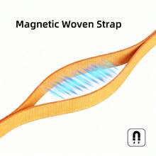 Adjustable Magnetic Lanyard Strap Necklace Cord Compatible With IPhone 17 Series - Black - View 11