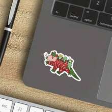 OZLICE Funny Cassette Tape Sticker: Please Be Patient With Me, I'm From The 1900sWater Bottle Sticker, Funny Stickers, Cute Stickers, Laptop Sticker, Stickers, Sticker For Laptop - Light Film - View 4