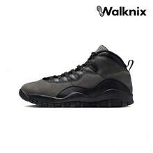 Air Jordan 10 Retro 'Shadow' 2025 Grey Charred-Grey True-Red Black Sneakers Men HJ6779-001 - 彩色 - 查看 1