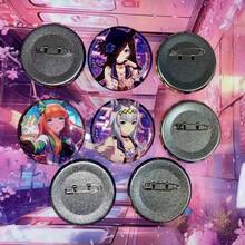 动漫周边新品 静音徽章，大正Q版远坂凛&天皇双闪胸针，生日礼物，圣诞礼物，节日礼物，完美礼物，游戏动漫周边礼品 - 彩色 - 查看 7