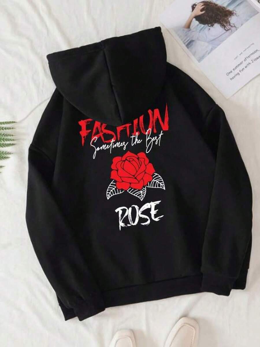 Men Outdoor Hoodies & Sweatshirts - Black - View 1