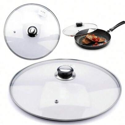 Tapas de Repuesto para Olla Sartén de Vidrio Templado (S, M, L, XL)
