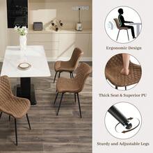 Chaises de salle à manger - Tabac - Voir 8