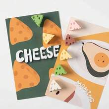 Bộ 5/10 nam châm tủ lạnh hình pho mát mini, những chiếc nam châm nhỏ xinh dùng để trang trí tường ảnh, trang trí nhà cửa, đồ thủ công DIY, trang trí tường ngày lễ, quà sinh nhật, quà tốt nghiệp, v.v. - Nhiều màu - Xem 9